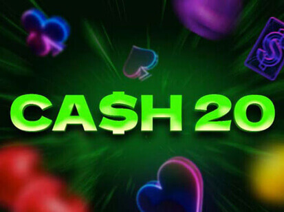 Cash 20 Coin Clover