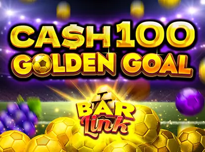 Cash 100 Golden Goal Bar Link